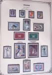1849-2002, Collection de France en 3 classeurs Vert,