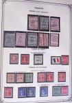 1849-2002, Collection de France en 3 classeurs Vert,