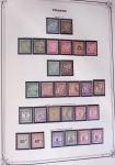 1849-2002, Collection de France en 3 classeurs Vert,