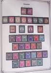 1849-2002, Collection de France en 3 classeurs Vert,