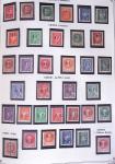 1849-2002, Collection de France en 3 classeurs Vert,