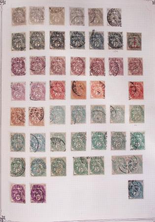 1849-2002, Collection de France en 3 classeurs Vert,