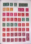 1849-2002, Collection de France en 3 classeurs Vert,