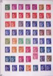 1849-2002, Collection de France en 3 classeurs Vert,