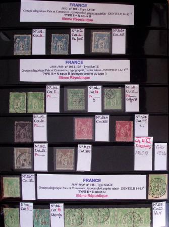 1849-1989, Collection de France classique en 1 classeur,