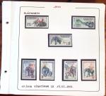 1945-1967, Sympathique collection de timbres de Laos