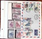 1945-1967, Sympathique collection de timbres de Laos