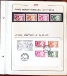 1945-1967, Sympathique collection de timbres de Laos