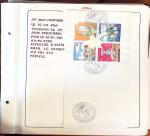 1945-1967, Sympathique collection de timbres de Laos