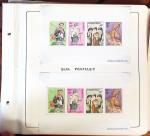1945-1967, Sympathique collection de timbres de Laos