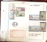 1945-1967, Sympathique collection de timbres de Laos
