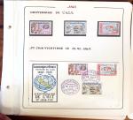 1945-1967, Sympathique collection de timbres de Laos