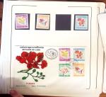 1945-1967, Sympathique collection de timbres de Laos
