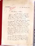 1941-1961, Ensemble de 170 lettres ou documents à propos