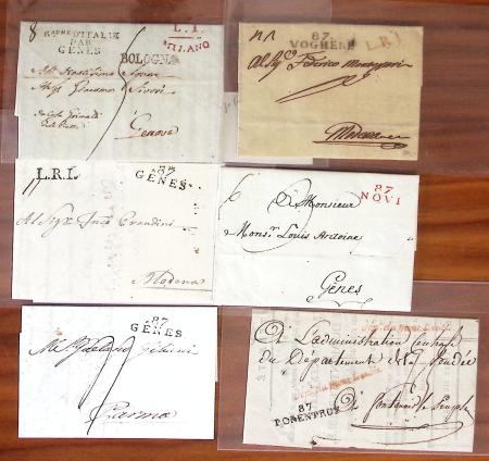 1795-1814, DEPARTEMENTS CONQUIS: Exceptionnel ensemble
