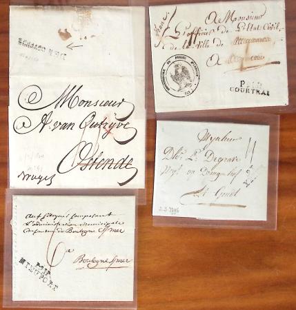 1795-1814, DEPARTEMENTS CONQUIS: Exceptionnel ensemble