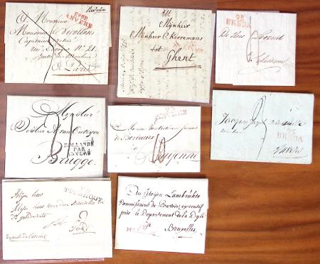 1795-1814, DEPARTEMENTS CONQUIS: Exceptionnel ensemble
