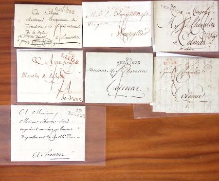 1795-1814, DEPARTEMENTS CONQUIS: Exceptionnel ensemble