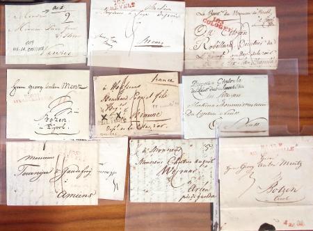 1795-1814, DEPARTEMENTS CONQUIS: Exceptionnel ensemble