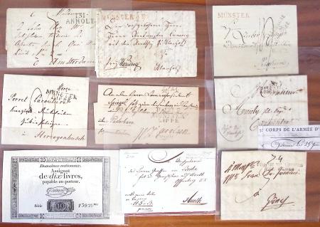1795-1814, DEPARTEMENTS CONQUIS: Exceptionnel ensemble