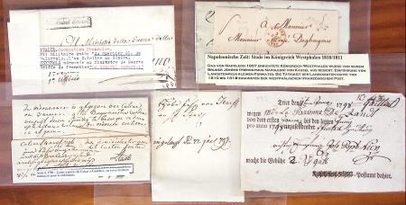 1795-1814, DEPARTEMENTS CONQUIS: Exceptionnel ensemble