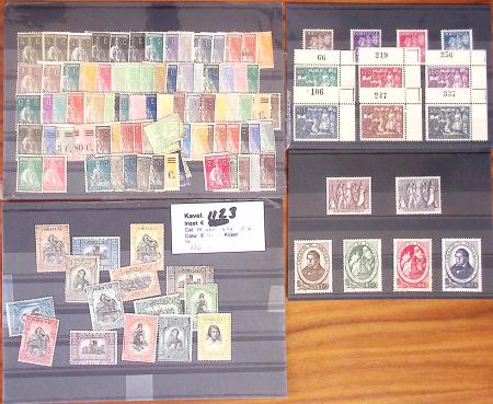 1894-1940, Useful mint assembly of stamps from Portugal
