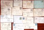 1810-1910 POSTAL HISTORY, over 150 covers and fronts