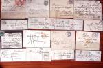 1810-1910 POSTAL HISTORY, over 150 covers and fronts