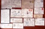 1810-1910 POSTAL HISTORY, over 150 covers and fronts