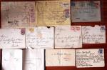 1810-1910 POSTAL HISTORY, over 150 covers and fronts