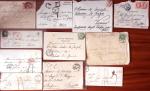 1810-1910 POSTAL HISTORY, over 150 covers and fronts