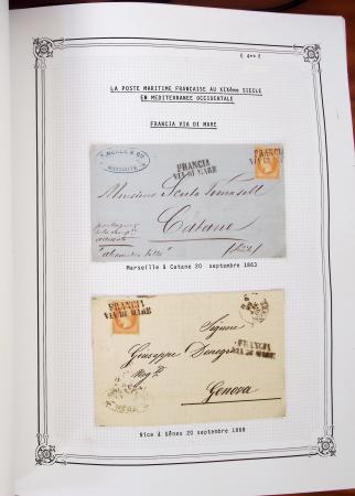 1798-1933, MARITIME : Collection spécialisée et superbement