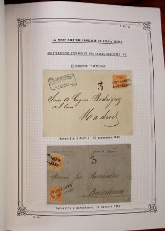 1798-1933, MARITIME : Collection spécialisée et superbement