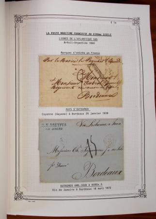 1798-1933, MARITIME : Collection spécialisée et superbement