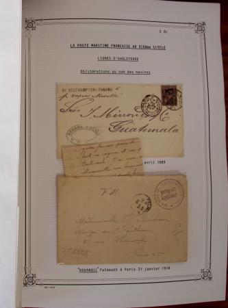 1798-1933, MARITIME : Collection spécialisée et superbement