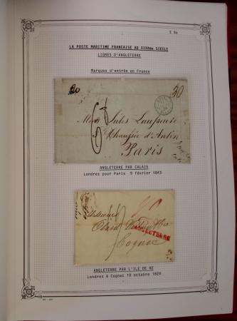 1798-1933, MARITIME : Collection spécialisée et superbement
