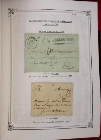 1798-1933, MARITIME : Collection spécialisée et superbement