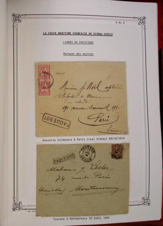 1798-1933, MARITIME : Collection spécialisée et superbement