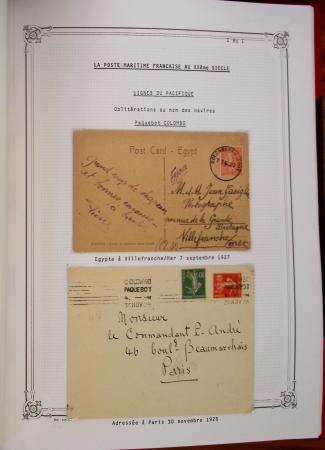 1798-1933, MARITIME : Collection spécialisée et superbement