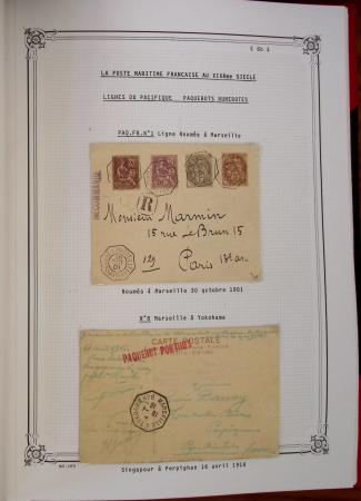 1798-1933, MARITIME : Collection spécialisée et superbement