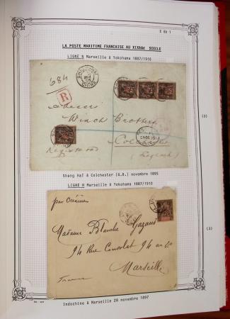 1798-1933, MARITIME : Collection spécialisée et superbement