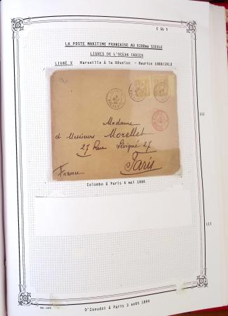 1798-1933, MARITIME : Collection spécialisée et superbement