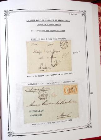 1798-1933, MARITIME : Collection spécialisée et superbement