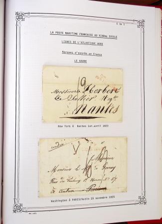 1798-1933, MARITIME : Collection spécialisée et superbement