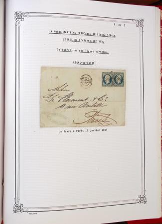 1798-1933, MARITIME : Collection spécialisée et superbement