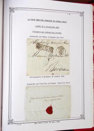 1798-1933, MARITIME : Collection spécialisée et superbement