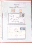 1849-80, Bel ensemble de 27 lettres ainsi que divers