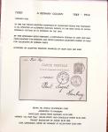 1896-1920, Diverses cartes et lettres dont 9 avec affranchissement