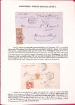 1871-1945, Collection d'histoire postale comprenant 45 lettres