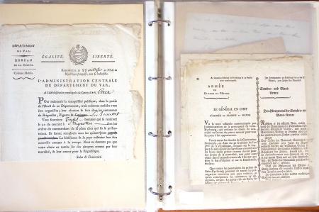 1800-16, Divers courriers militaires